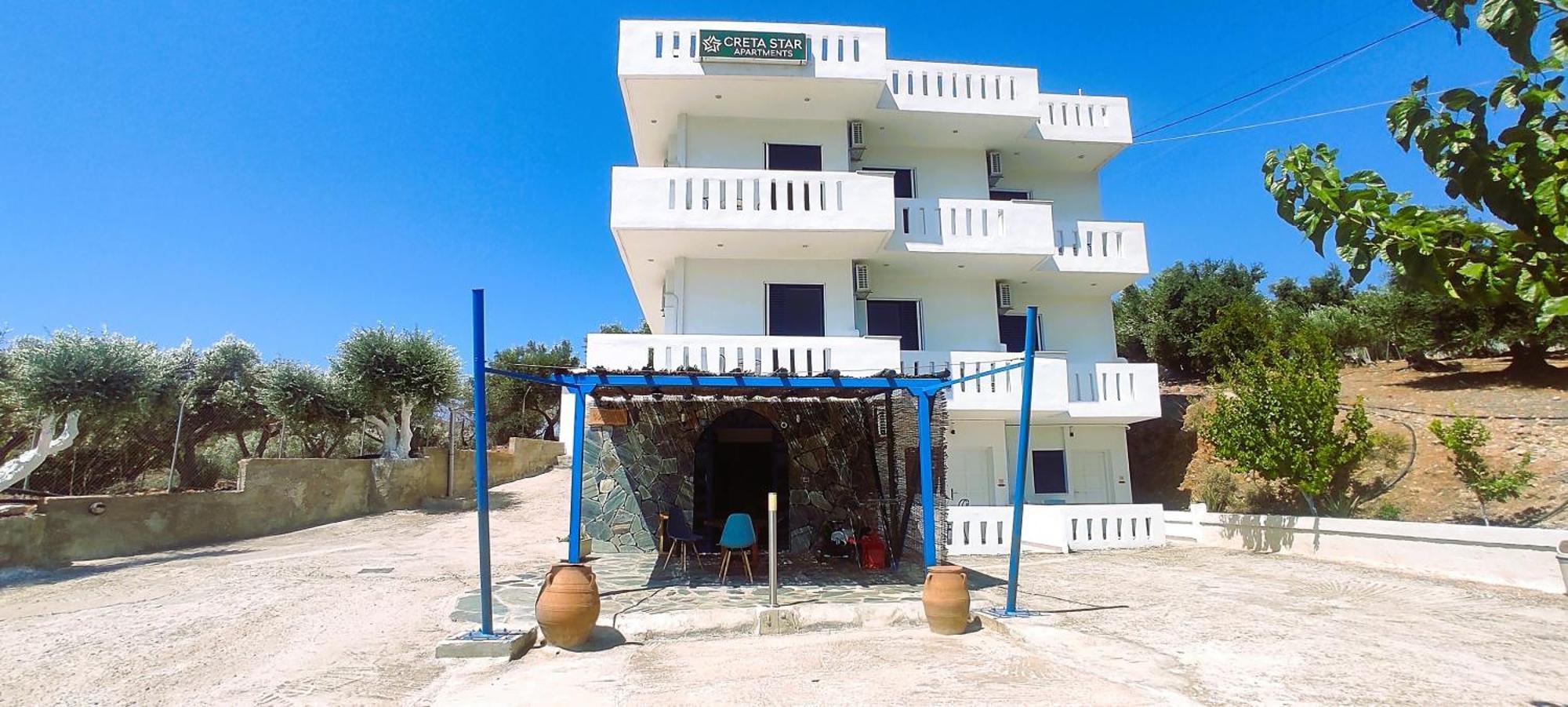 Creta Star Apartments Agia Galini Exteriör bild